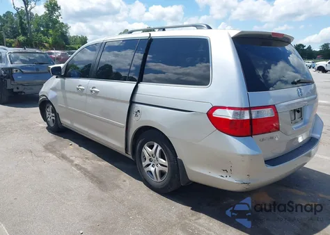 2007 Honda Odyssey Ex-L from USA, damaged, VIN 5FNRL38707B414084